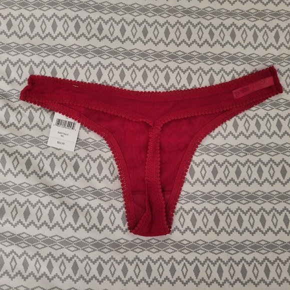 On Gossamer lace thongs. M/L. Two pair. NWT. - Picture 3 of 9